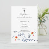 バプテスマユニーク招待状レッドドラゴンフライ 招待状 (スタンド正面)