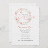 バプテスマリース招待状 招待状 (正面/裏面)