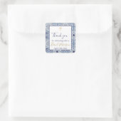 バプテスマ共産主義の確認の好意ステッカー スクエアシール (バッグ)