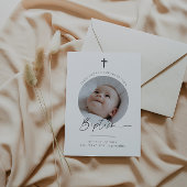 バプテスマ写真サンキューカード サンキューカード