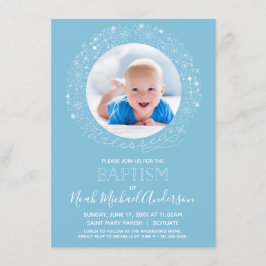 バプテスマ写真招待状,賛美宗教コレクション 招待状