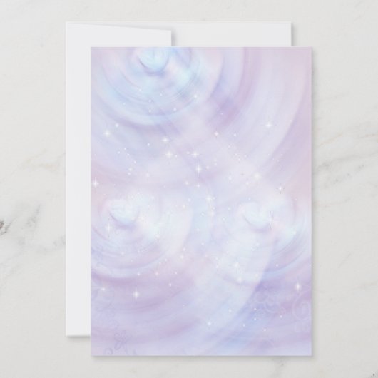 バプテスマ宗教共産主義の確認鳩 招待状 (裏面)