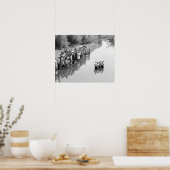 バプテスマ川、1940年。ヴィンテージ写真 ポスター (キッチン)