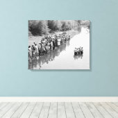 バプテスマ川， 1940 キャンバスプリント (インサイチュ (ウッドフロア))