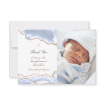 バプテスマ感謝していは青い歓迎の招待を通過する