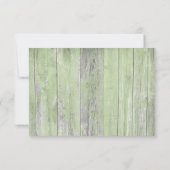 バプテスマ感謝していオリーブの枝 招待状 (裏面)