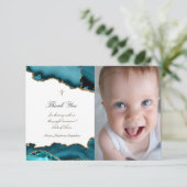 バプテスマ感謝していスはターコイズの招待 招待状 (スタンド正面)