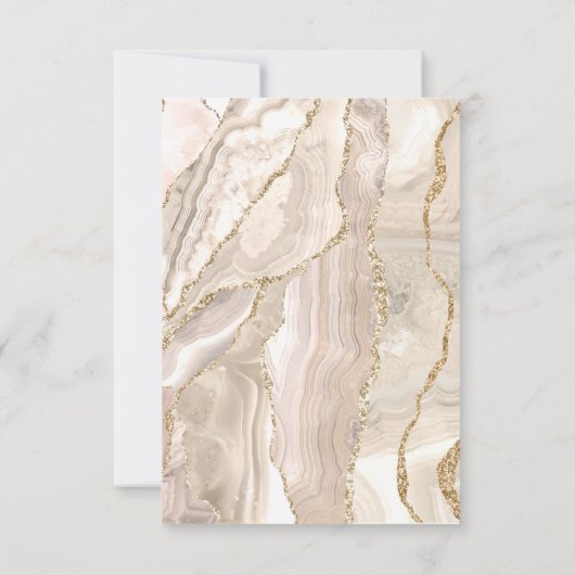 バプテスマ感謝していスはピンクの聖十字架をベージュ 招待状 (裏面)