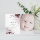 バプテスマ感謝していスは水の色バラ 招待状 (スタンド正面)