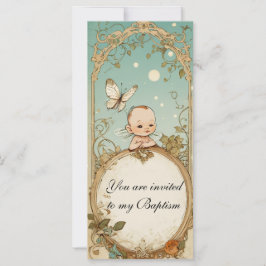 バプテスマ招待状ベビー