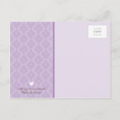 バプテスマ招待状::ああ、とても美しい7 インビテーションポストカード (裏面)