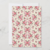 バプテスマ招待状 招待状 (裏面)