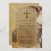 バプテスマ招待状 招待状 (正面/裏面)