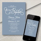 バプテスマ招待状 招待状