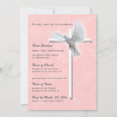 バプテスマ教信奉者確認鳩 招待状 (正面)