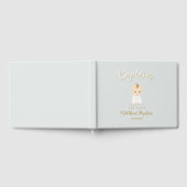 バプテスマ男の赤ちゃん ゲストブック (全面)