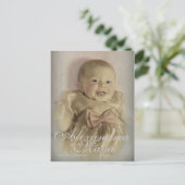 バプテスマ発表2 インビテーションポストカード (スタンド正面)