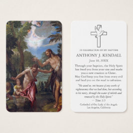 バプテスマ祈りの言葉 |キリストのバプテスマ