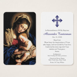 バプテスマ祈りの言葉 |マドンナと子