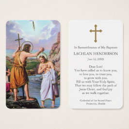 バプテスマ祈りの言葉 |ヨルダンでのバプテスマ