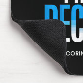 バプテスマ私はバプテスマを決めた マウスパッド (コーナー)