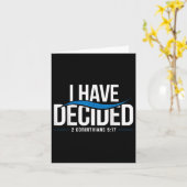 バプテスマ私はバプテスマを決めた_1 カード (黄色い花)