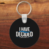 バプテスマ私はバプテスマを決めた_1 キーホルダー (正面)