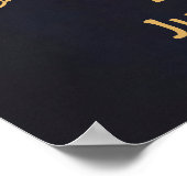 バプテスマ第一聖餐式の記念すべき記者確認 ポスター (角)