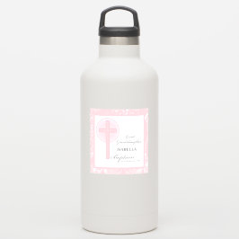 バプテスマ素晴らしースピックスレースパーソナライズされた シール