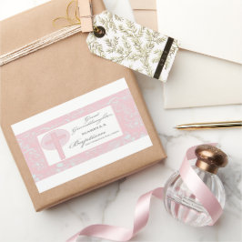 バプテスマ素晴らしースピックスレースパーソナライズされた 長方形シール