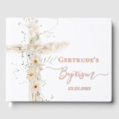 バプテスマ聖十字架 ゲストブック (正面)