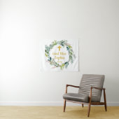 バプテスマ背景装飾ガールボーイゴッドブレス タペストリー (インサイチュ(横))