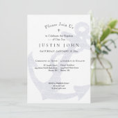 バプテスマ航海のいかりブルーボーイ 招待状 (スタンド正面)