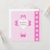 バプテスマ賛美スサンキューフラットカード カード (正面/裏面インサイチュ)