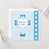 バプテスマ賛美スサンキューフラットカード カード (正面/裏面インサイチュ)