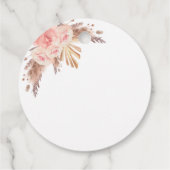 バプテスマ赤面パンパスグラス感謝していが交差する フェイバータグ (裏面)