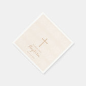 バプテスマ赤面ピンクデリケートフローラレース スタンダードカクテルナプキン (角)