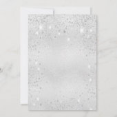 バプテスマ銀は大人を交えて輝く金ゴールド 招待状 (裏面)