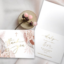 バプテスマ・カードに感謝 カード