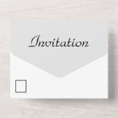 バプテスマ《キリスト教》洗礼式や命名式オールインワン招待状 オールインワン招待状 (裏面)