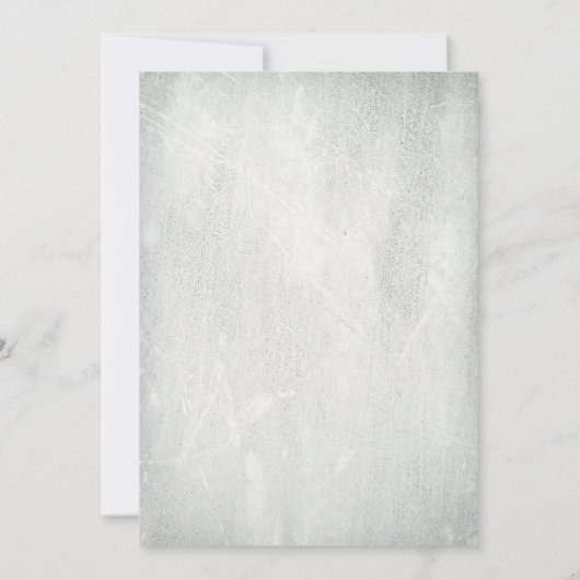 バプテスマ《キリスト教》洗礼式や命名式クロスインホーリーライトビーチ 招待状 (裏面)