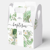 バプテスマ《キリスト教》洗礼式や命名式クロスグリーン男女兼用リー フェイバーボックス (オープン)