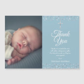 バプテスマ《キリスト教》洗礼式や命名式シルバーハート写真ありがとう (正面)