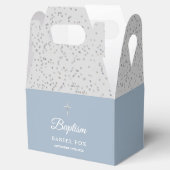 バプテスマ《キリスト教》洗礼式や命名式スライバースターダストダスティブルー フェイバーボックス (オープン)