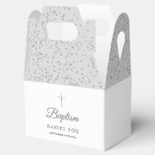 バプテスマ《キリスト教》洗礼式や命名式スライバースターダスト フェイバーボックス (オープン)