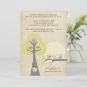 バプテスマ《キリスト教》洗礼式や命名式セレモニーナイトフール招待状 招待状 (スタンド正面)