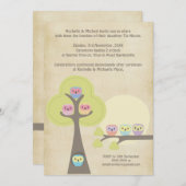 バプテスマ《キリスト教》洗礼式や命名式セレモニーナイトフール招待状 招待状 (正面/裏面)