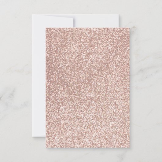 バプテスマ《キリスト教》洗礼式や命名式ファーストホーリーコミュニオンバラ金ゴールド 出欠カード (裏面)