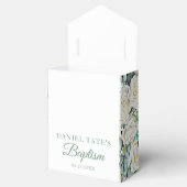 バプテスマ&《キリスト教》洗礼式や命名式ホワイトフラワーズユーカリ フェイバーボックス (オープン)