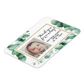 バプテスマ《キリスト教》洗礼式や命名式ユーカリプスグリーンリーサンキューバプテスユーカリ マグネット (左側)